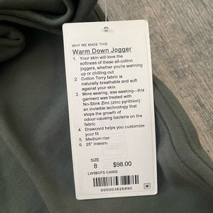 NWT lululemon joggers